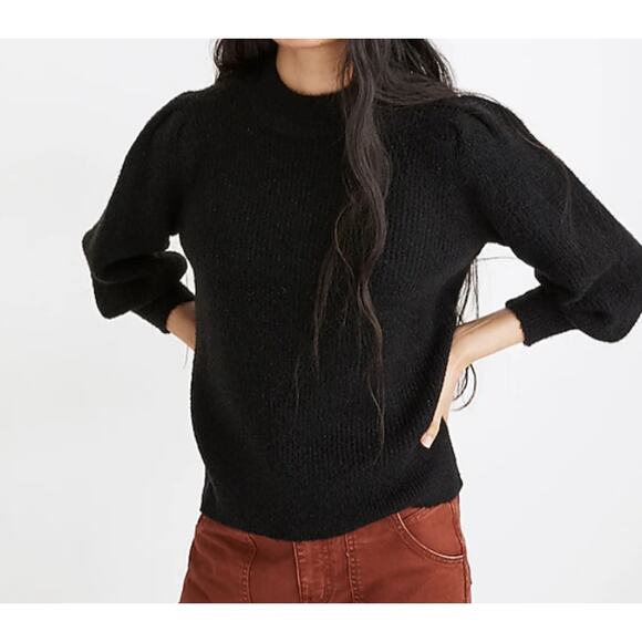 Madewell Sweaters - Madewell Eaton Puff-Sleeve Pullover Sweater NEW size Small NEW